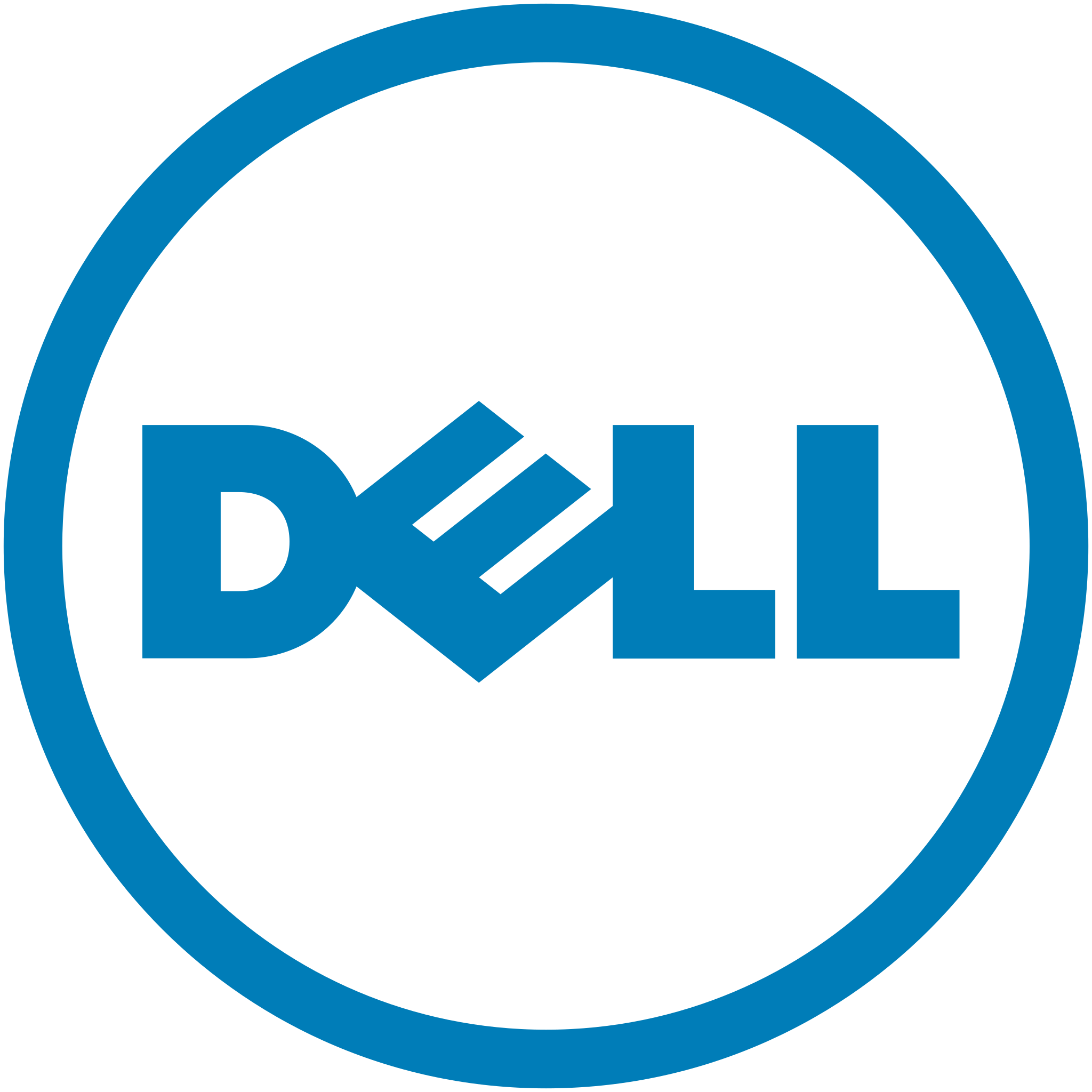 Dell Logo Blue
