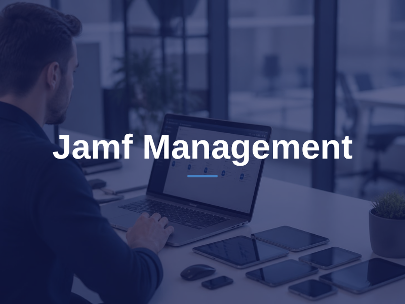 Jamf management – Apple device management services